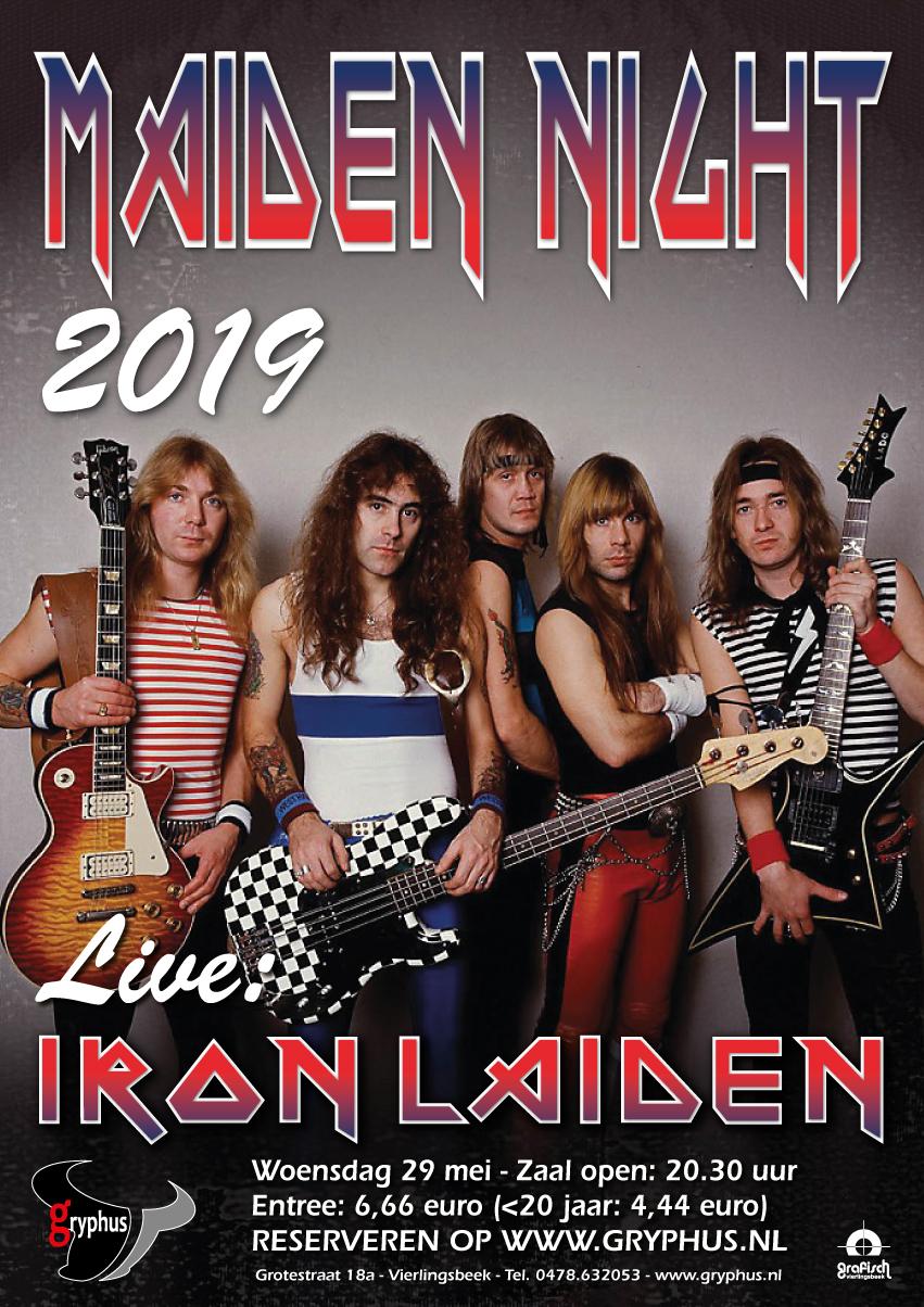 MAIDEN NIGHT 2019 met live: IRON LAIDEN