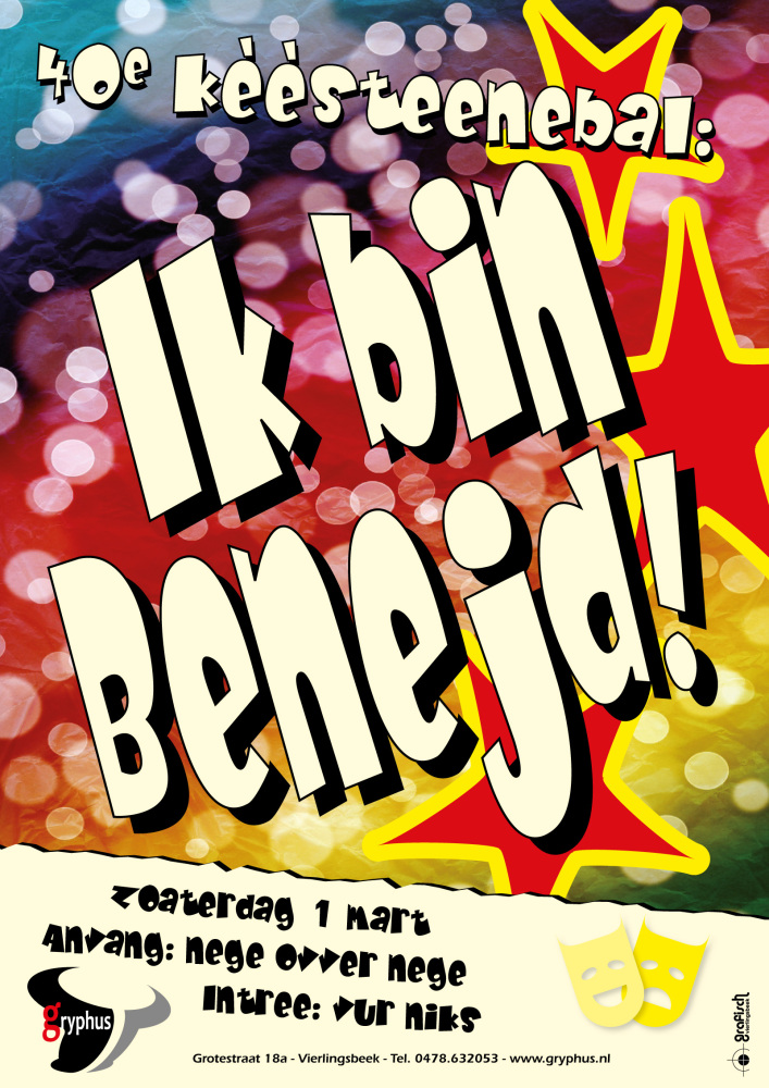 40e Kèèsteenebal: IK BIN BENEJD!